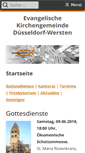 Mobile Screenshot of evangelisch-in-wersten.de